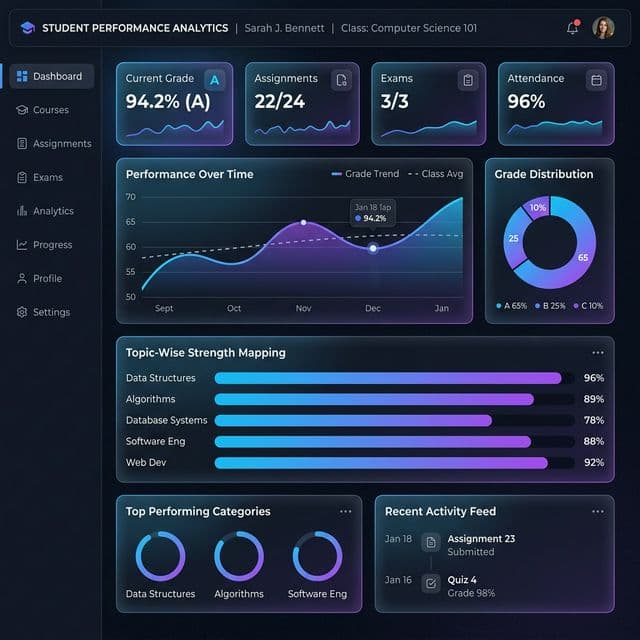 Student Progress Tracking System